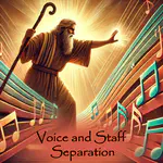 Cluster and Separate: a GNN Approach to Voice and Staff Prediction for Score Engraving